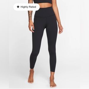 NIKE Yoga Dri-Fit Luxe 7/8 Leggings - Womens L